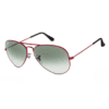 Red Full Rim Aviator Sunglasses Ray Ban