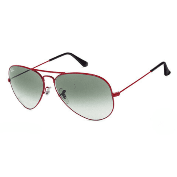 Red Full Rim Aviator Sunglasses Ray Ban