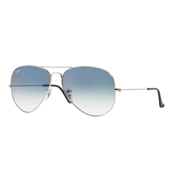 Blue Gradient Full Rim Aviator Sunglasses Ray Ban