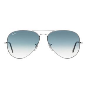 Blue Gradient Full Rim Aviator Sunglasses Ray Ban