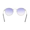 Blue Round Rimmed Sunglasses M257BU4V - Image 5