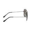 Black Square Rimmed Sunglasses M254BK1V - Image 4