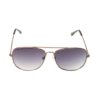 Smoke Gradient Square Rimmed Sunglasses M254BK4V