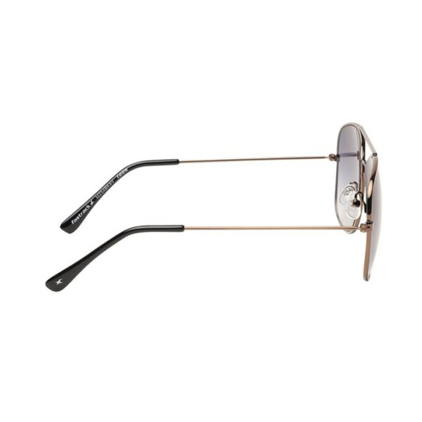 Smoke Gradient Square Rimmed Sunglasses M254BK4V - Image 4