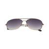 Smoke Gradient Square Rimmed Sunglasses M254BK4V - Image 7