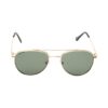 Green Aviator Rimmed Sunglasses M256GR1V