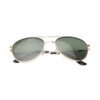 Green Aviator Rimmed Sunglasses M256GR1V - Image 7