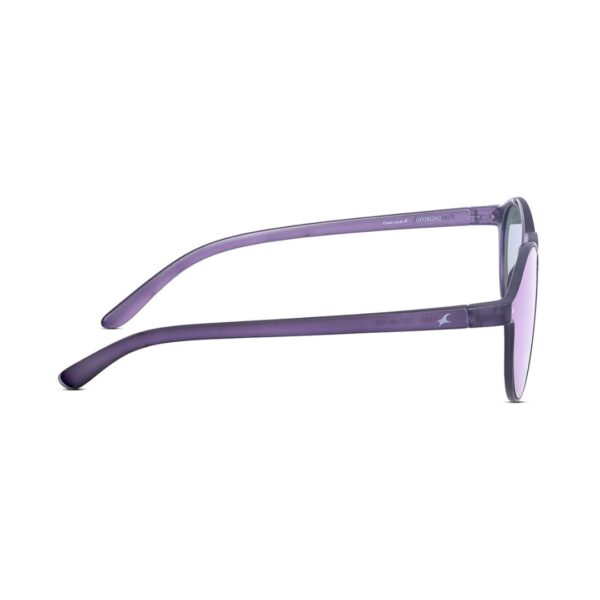 Purple Round Men Sunglasses U008GR2 - Image 4