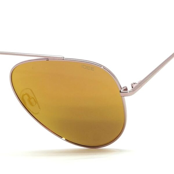 Multicolor Mirrored Aviator Sunglasses 2343 IDEE - Image 4