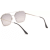 Light Gold Rectangle Sunglasses 2613 IDEE - Image 4