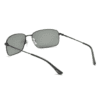 Matte Black Rectangle Polarized Sunglasses 2786 IDEE - Image 7