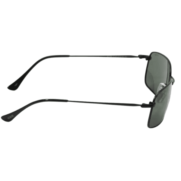 Matte Black Rectangle Polarized Sunglasses 2786 IDEE - Image 3