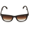 Brown Foldable Wayfarer Sunglasses 1828 IDEE