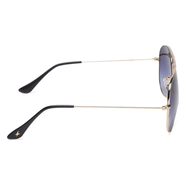 Gold Aviator Men Sunglasses M165BR12 Fastrack
