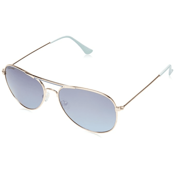 Gold Aviator Unisex Sunglasses M184BU6F Fastrack