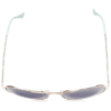 Gold Aviator Unisex Sunglasses M184BU6F Fastrack