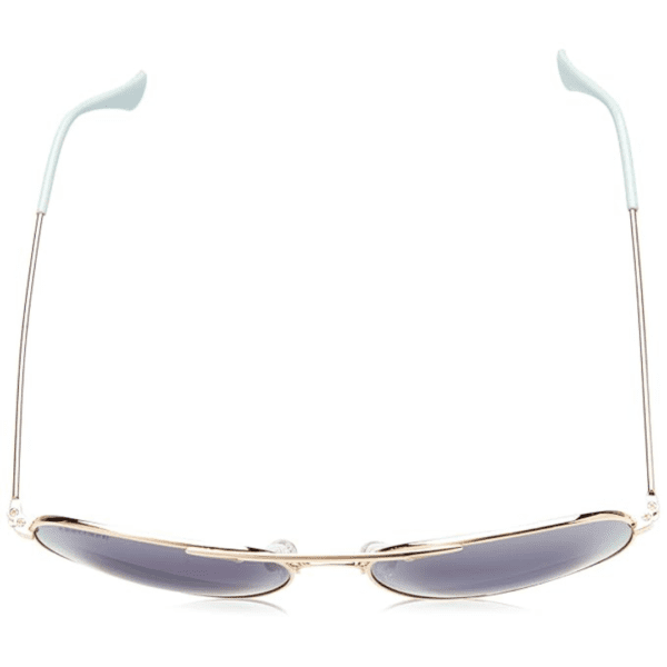 Gold Aviator Unisex Sunglasses M184BU6F Fastrack