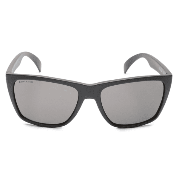 Black Rectangle Men Sunglasses P230BK1 Fastrack