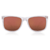 White Wayfarer Men Sunglasses P366RD4 Fastrack