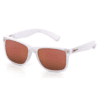 White Wayfarer Men Sunglasses P366RD4 Fastrack