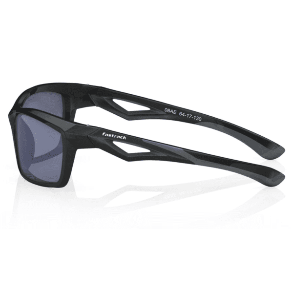 Black Sports Men Sunglasses P395BK1 Fastrack
