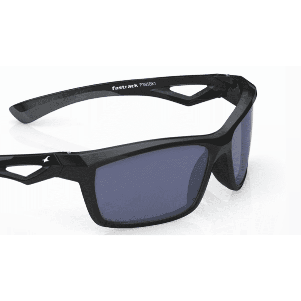 Black Sports Men Sunglasses P395BK1 Fastrack