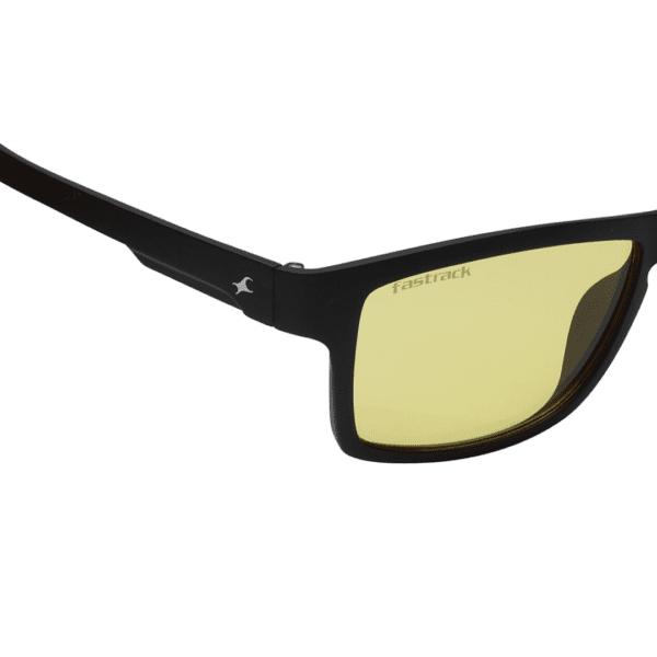 Yellow Square Rimmed Sunglasses P420YL5V Fastrack