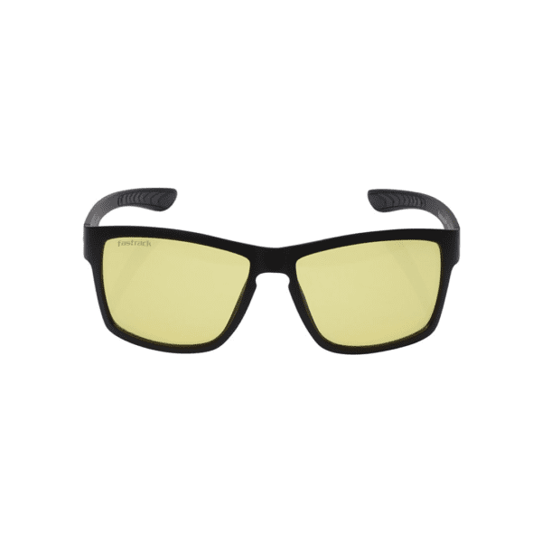 Yellow Square Rimmed Sunglasses P420YL5V Fastrack