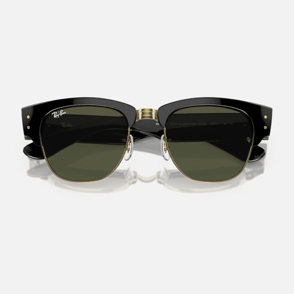 Black On Gold Mega Clubmaster Sunglasses RB0316S Ray Ban
