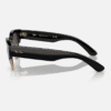 Black On Gold Mega Clubmaster Sunglasses RB0316S Ray Ban