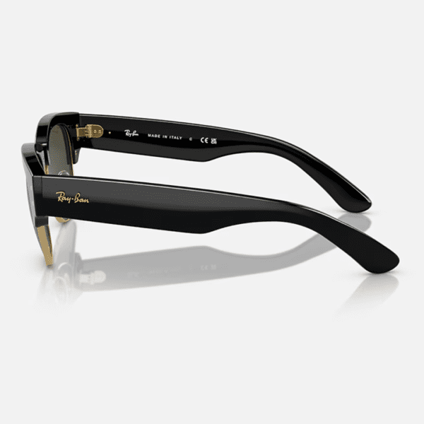 Black On Gold Mega Clubmaster Sunglasses RB0316S Ray Ban