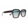 Matte Black Square Polarized Sunglasses PA108 C1 Page 4