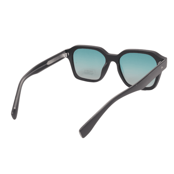Matte Black Square Polarized Sunglasses PA108 C1 Page 4