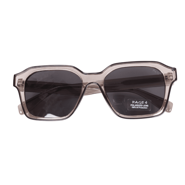 Grey Square Polarized Sunglasses PA108 C3 Page 4