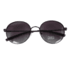 Matte Black Round Polarized Sunglasses PA120 C1 Page 4