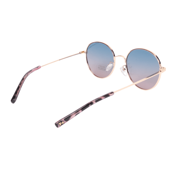 Gold Round Polarized Sunglasses PA120 C4 Page 4