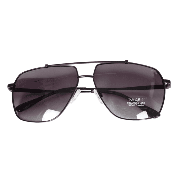 Black Aviator Polarized Sunglasses PA47 C2 Page 4