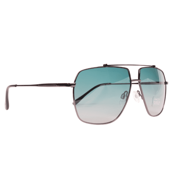 Gunmetal Aviator Polarized Sunglasses PA47 C4 Page 4