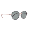 Matte Black Round Polarized Sunglasses PA83 C2 Page 4