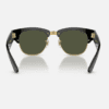 Black On Gold Mega Clubmaster Sunglasses RB0316S Ray Ban