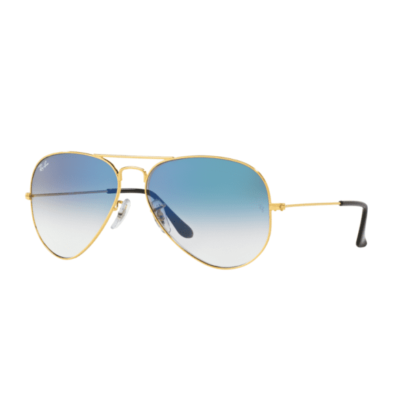 Blue Gradient Aviator Sunglasses RB3025 001/3F Ray Ban