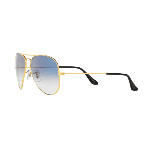 Blue Gradient Aviator Sunglasses RB3025 001/3F Ray Ban