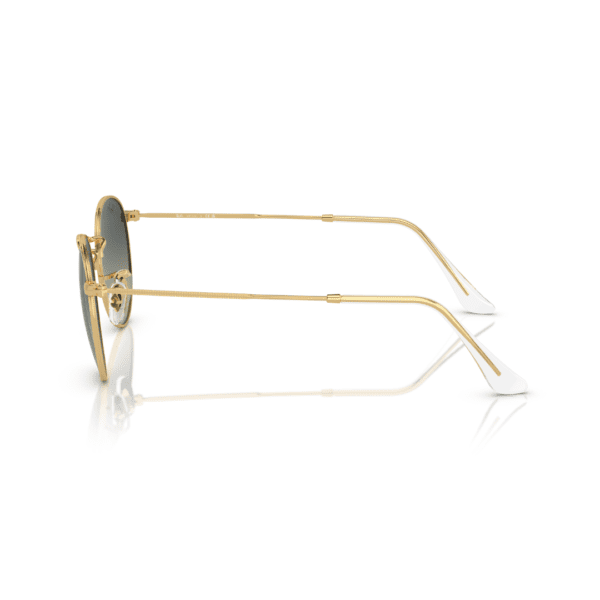 Green Round Metal Sunglasses RB3447 001/BH Ray Ban