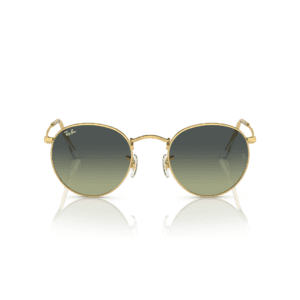 Green Round Metal Sunglasses RB3447 001/BH Ray Ban