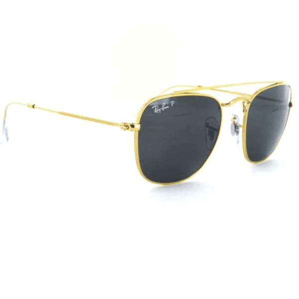 Black Polarized Square Sunglasses RB3557 Ray Ban