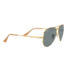Blue Polarized Aviator Sunglasses RB3689 Ray Ban