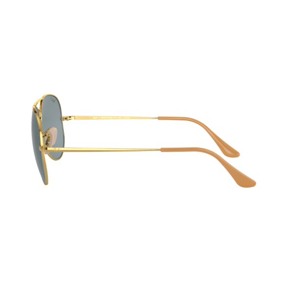Blue Polarized Aviator Sunglasses RB3689 Ray Ban