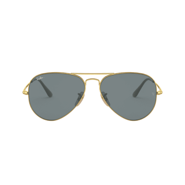 Blue Polarized Aviator Sunglasses RB3689 Ray Ban