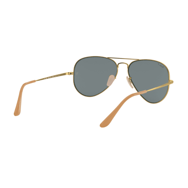 Blue Polarized Aviator Sunglasses RB3689 Ray Ban