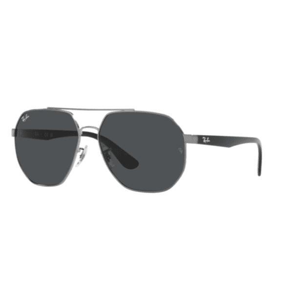 Gunmetal Geometric Sunglasses RB3714I 004/4L Ray Ban